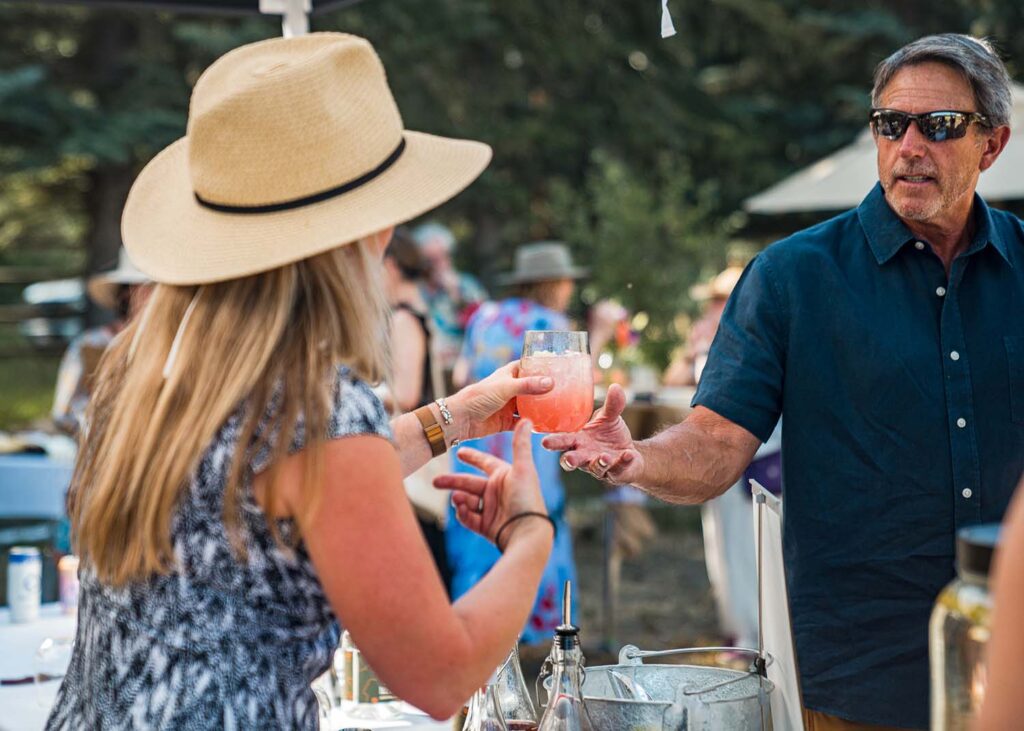 Far'maro created by Drinkers of the Wind for The Elevated Table dinner in the field.