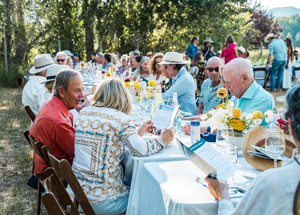 Guests at The Elevated Table Dinner and Fundraiser for Future Roots.